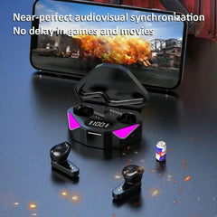 TWS A18 LED-Light Game Stereo Earbuds For iPhone / Android - ShopEasy Pak