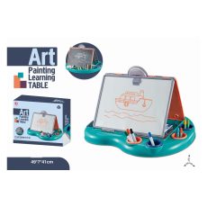 2 In 1 Junior Art Painting Learning Table Drawing Board Playset