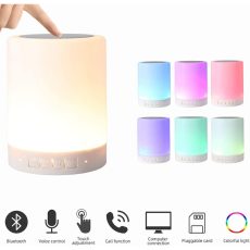 CL-671 Portable Touch Lamp With Bluetooth High Stereo Wireless Speaker And Hands-Free Calling Function
